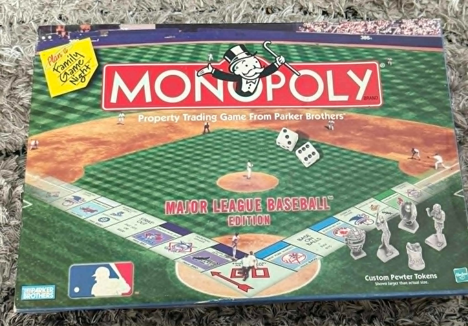 Monopoly Major League Baseball Edition Complete Parker Broth