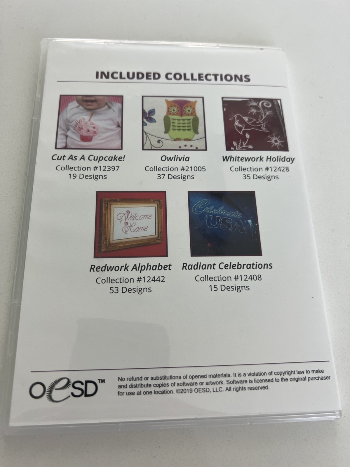 Bernina OESD Embroidery Design CD - Signature Collection - 159 Designs