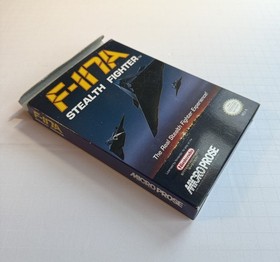 F-117A Stealth Fighter Nintendo NES Micropose Complete, CIB, USA