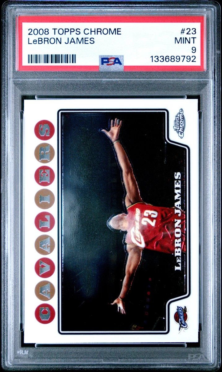 Topps LeBron James 9 Graded Basketball Sports Trading Cards