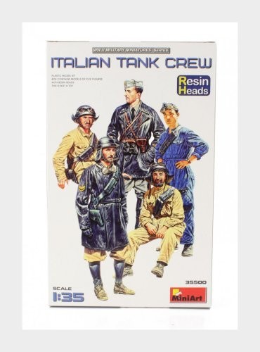 Miniart 35500 Figuren - Italienische Panzerbesatzung MilitäR - 1/35-image