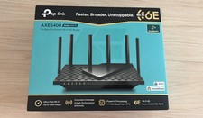 OPEN BOX TP-Link WiFi Router Archer AX75 Tri-Band AX5400 6E Wireless - Black