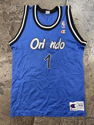 Youth Vintage Champion Orlando Magic Penny Hardaway #1 Jersey Size Large (14-16)
