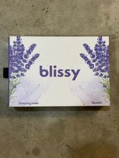 Blissy 100% Mulberry Silk Sleeping Mask Gemini- New In Box With Pouch