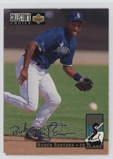 1994 Collector's Choice Rookie Class Silver Foil Signature Ruben Santana c2s