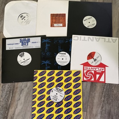 Hip Hop Vinyl 12  Singles Dj Lot of 7 Trick Daddy Twista Rap Club Dance Gangster