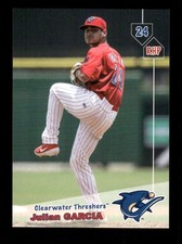 2019 Grandstand Clearwater Threshers Julian Garcia NM-NMMT or better BXCP61