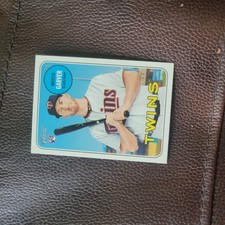 MITCH GARVER 2018 Topps Heritage Rookie Card RC Logo Rangers 2023 WS Champs??$. rookie card picture