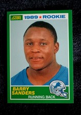 Score Football Card Designs Through the Years, 1989-2013 28