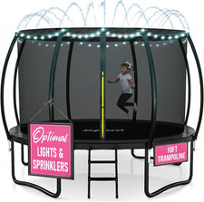 Joyberri Trampoline Outdoor - Upsurge ASTM Certified Safe 8Ft 10Ft 12Ft 14Ft 15F