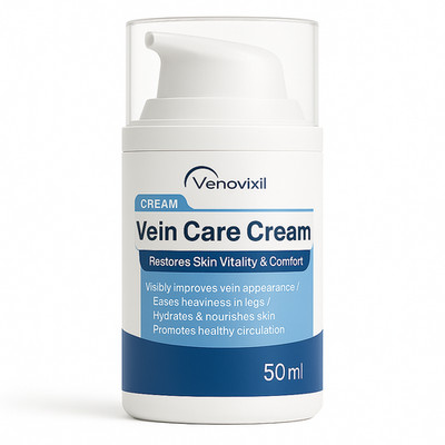 【新品・未使用】『CONTRIX vi-veil cream 』コレコ Venovixil Vein Care Cream — 50 ml, daily care and comfort for legs