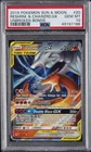 2019 POKEMON SUN & MOON UNBROKEN BONDS #20 RESHIRAM & CHARIZARD GX PSA 10