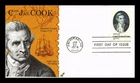 DR JIM STAMPS US COVER CAPTAIN JAMES COOK ALASKA FDC SPECTRUM CACHET