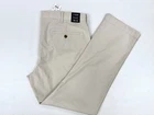 New J. Crew Men's Stone Beige Cotton Chino Dress Pants 38X32 NWT Flat Front