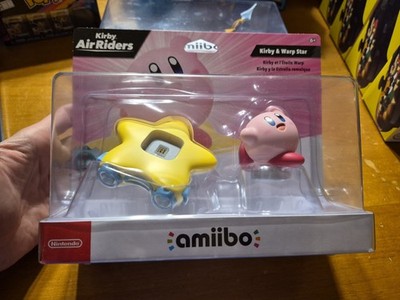KIRBY & WARP STAR Kirby Air Riders Nintendo Amiibo Wii U Switch +