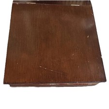 Vtg The Bombay Company Writer's Edge Portable Lap Desk Wooden Storage Box