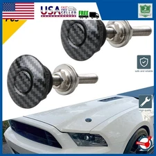 Quick Release Push Hood Button Bonnet Pin Lock Clip Bumper Latch Hight Quality