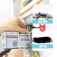 Liquid Electric Tape Waterproof Flame Retardant Wire Repair Replaces Heat Shrink