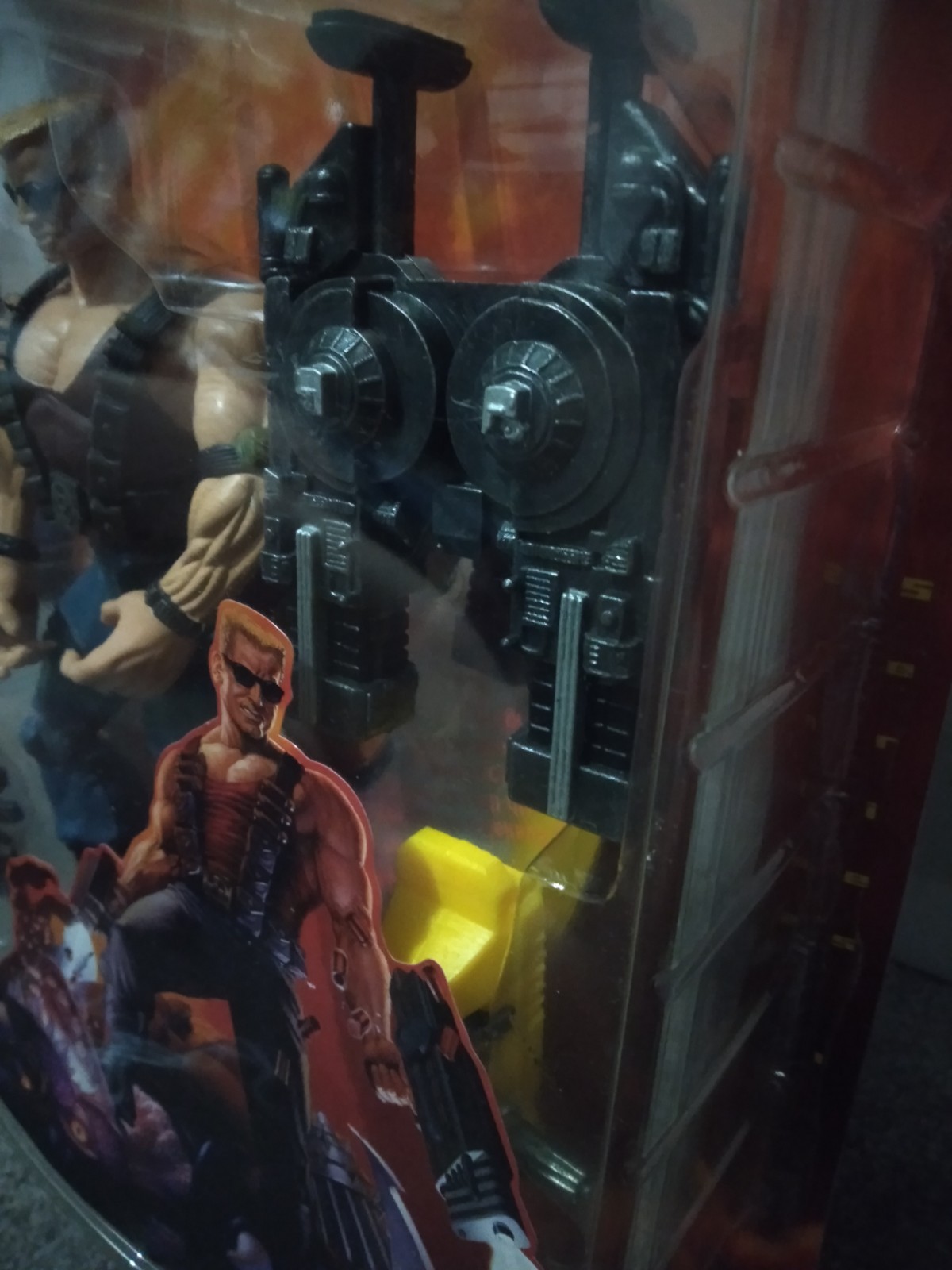 1997 ReSaurus Duke Nukem Action Figure (With Freezethrower and CD-ROM)