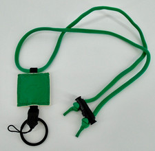 Nike Premium Convertible Lanyard ID Badge Malachite/White