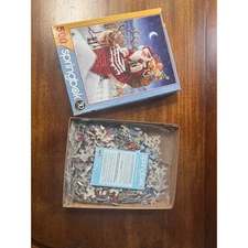 500 piece Springbok Santa puzzle New