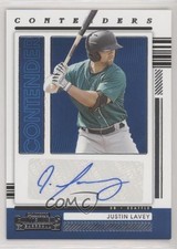 2021 Panini Contenders Contenders Auto Justin Lavey #CA-JL Auto 0w8