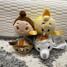 Disney Tsum Tsum Plush Beauty and the Beast Lot.