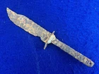 Dug Virginia Civil War Bowie Knife Rusted Relic