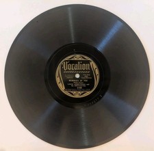 Louis Armstrong 78: "Memories of You" and 'You're Lucky To Me" - Vocalion 3180