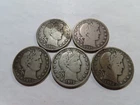 C6 USA 1912 x2, 1914-S, 1915-D, & 1915-S Barber Half Dollar Group 5 pcs