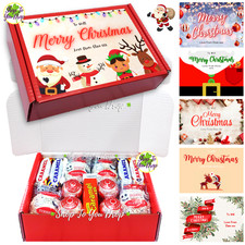 31 TUNNOCKS ITEM CHRISTMAS PERSONALISED CHOCOLATE GIFT BOX Teacake Snowball 🎅