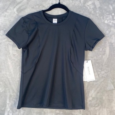 RBX Live Life Active Womens Black Athletic TShirt Short Sleeve Top Sz S NWT Gift