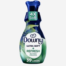 Downy Ultra Soft + Fresh Refresh Birch Water & Botanicals Fabric Softener 26 Ox