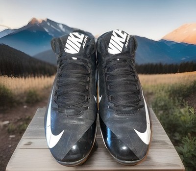 Nike Alpha Football Cleats Men 12‎ Black Fast Flex Shark 719952-002 Sports Grip Nike Alpha Football Cleats Men 12 Black Fast Flex Shark  main image 2
