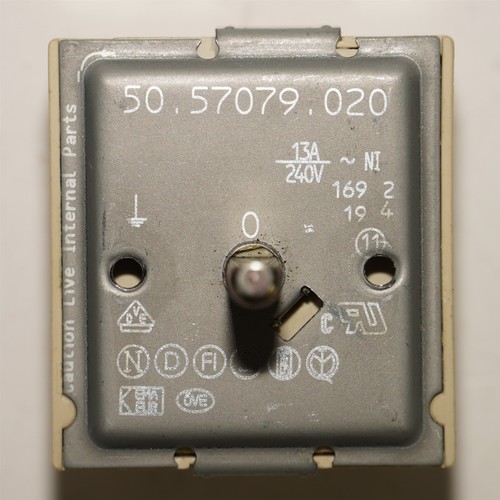 Bosch Elektrokochfeld Flächenelement Brennerschalter 00605922