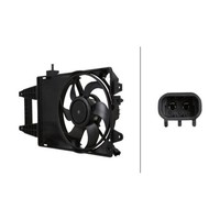 Hella 8EW 366 421-271 LüFter, MotorküHlung FüR Fiat Lancia
