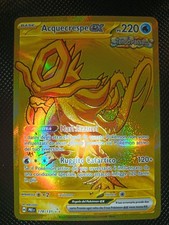 💫Carta Pokemon Acquecrespe Ex Gold 178/131 Set Evoluzioni Prismatiche Ita Nm 
