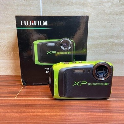 Fujifilm FinePix XP90 Grün CMOS Kompakt Point & Shoot Digitalkamera WLAN Gebr...