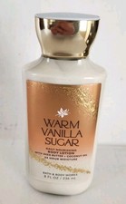Bath Body Works WARM VANILLA SUGAR Body Lotion 8oz Shea Vitamin E