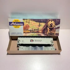 Athearn #1913 HO Scale Diamond Plastics #5250 ACF Center Flow Hopper Built Boxed