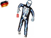 Skelett KostüM Kinder, Gruseliges Halloween KostüM Jungen