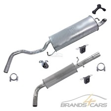 IMASAF MITTELSCHALLDÄMPFER ENDSCHALLDÄMPFER FÜR SEAT LEON 1M 1.4 16V