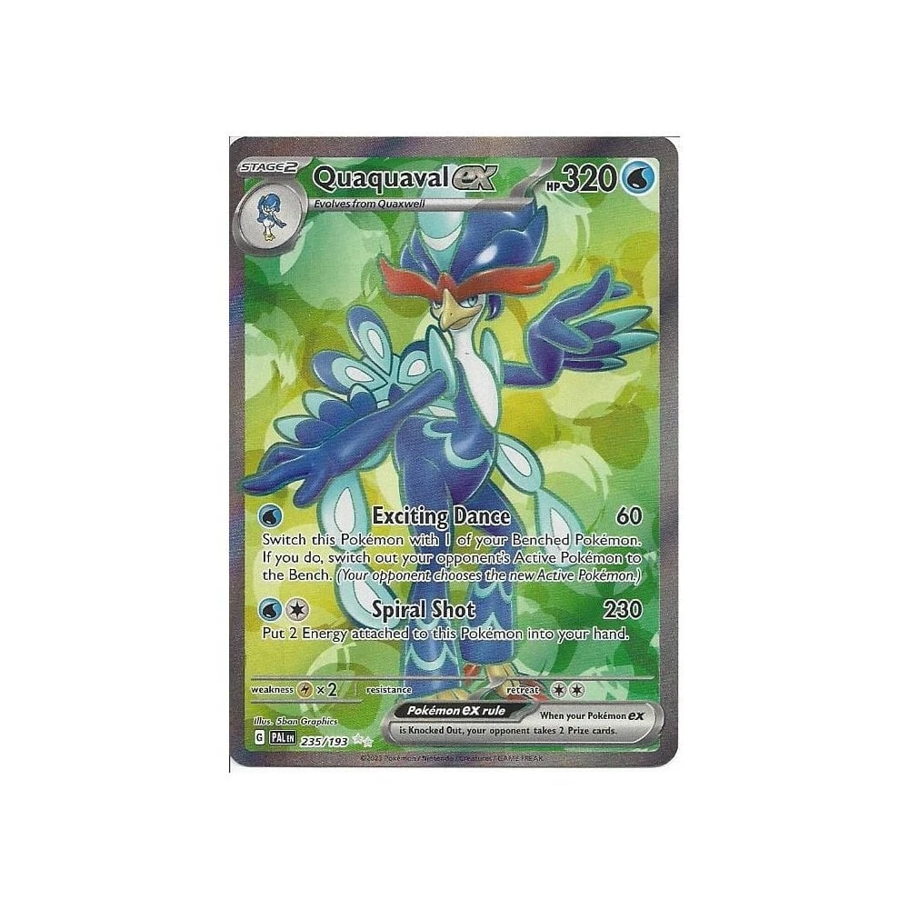 quaquaval pokemon card price Quaquaval Ex Pokémon TCG Cards for sale