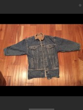 Rare Vintage Levi Strauss 3/4 Sleeve Field Shirt Jacket Size Medium