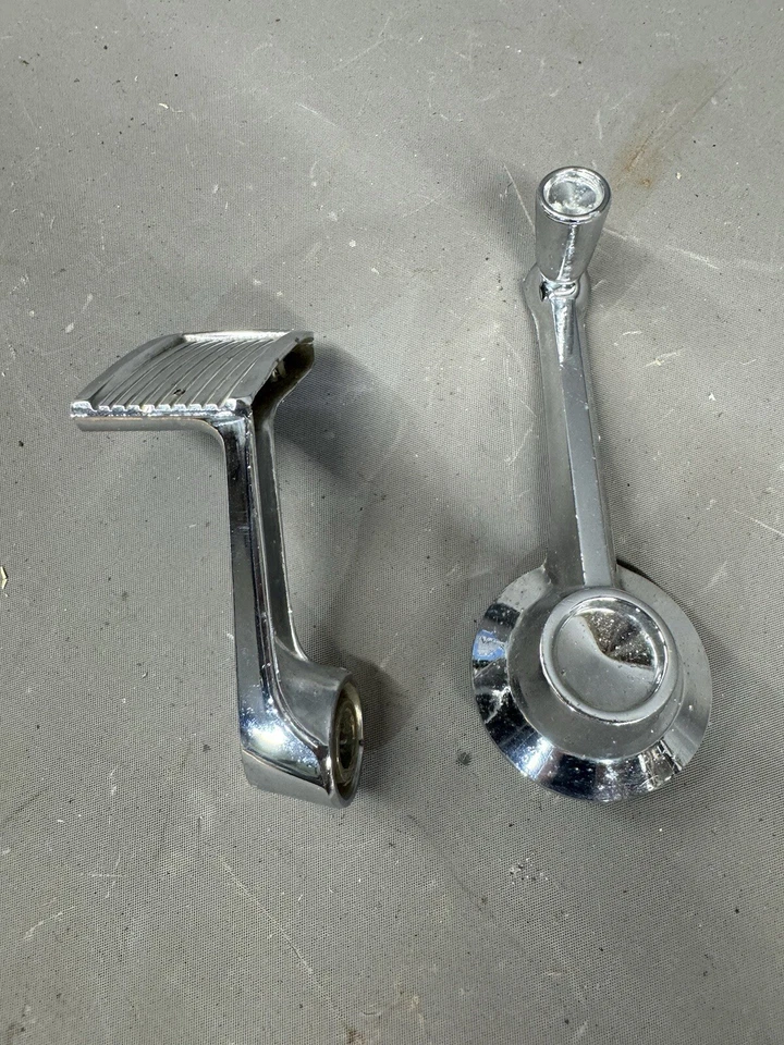 Manija de puerta Ford Galaxie 1963-1964 manivelas de ventana de ventilación interior Mercury Marauder Foto 4 de 4