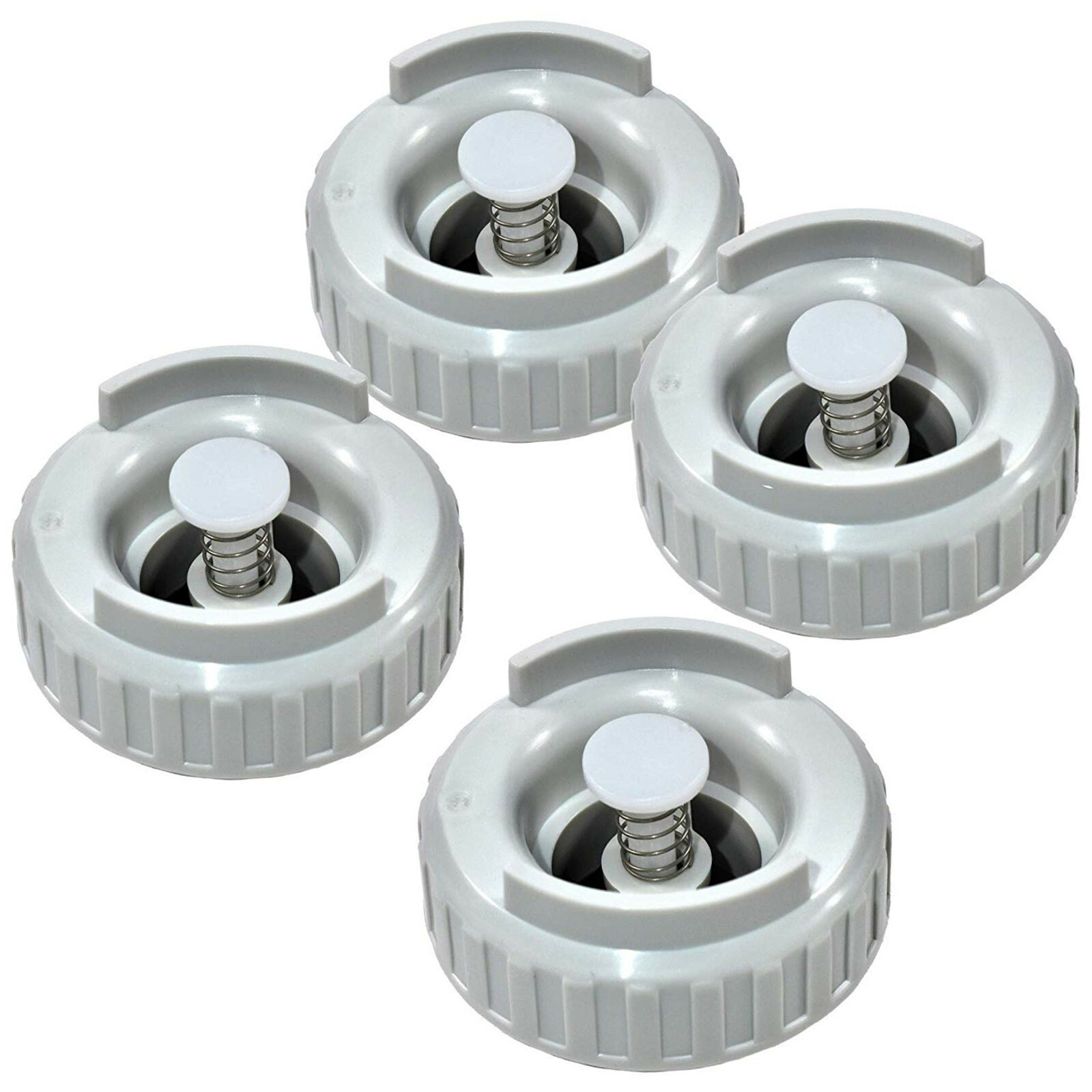 4-Pack HQRP Bottle Valve Cap for Essick MoistAir Humidifiers, 509229-1 822419-2