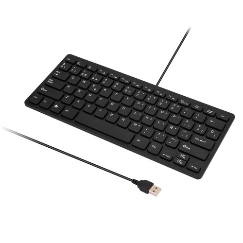 78Keys Cord USB Spanish Keyboards for Tablet/for Windows8 PC/Laptop - Picture 7 of 8