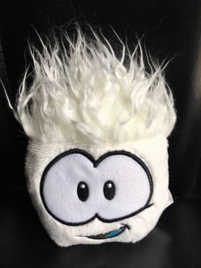 white puffle plush