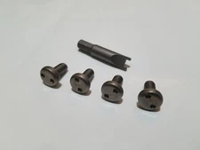 MERCEDES SECURITY Anti Theft Auto License Plate Screws Stainless steel bolts