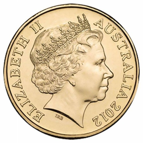 Australian Two Dollar $2 coin - 2012 - POPPY REMEMBRANCE - Circulated🥇 Rare - Foto 2 di 2